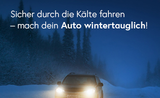 Sicher durch die Kälte fahren - mach dein Auto Wintertauglich!