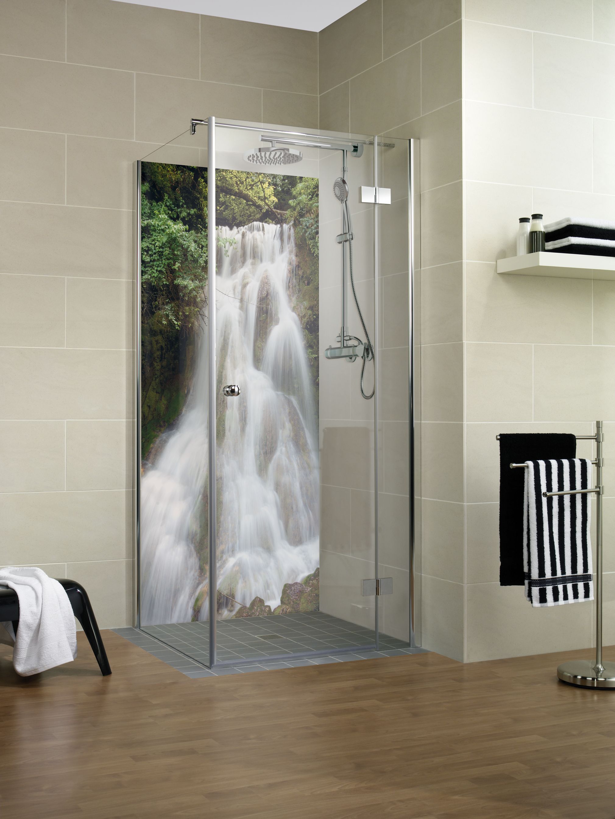 Aufkleber Kuchenruckwand Niagara Wasserfalle Natur Wasserfall