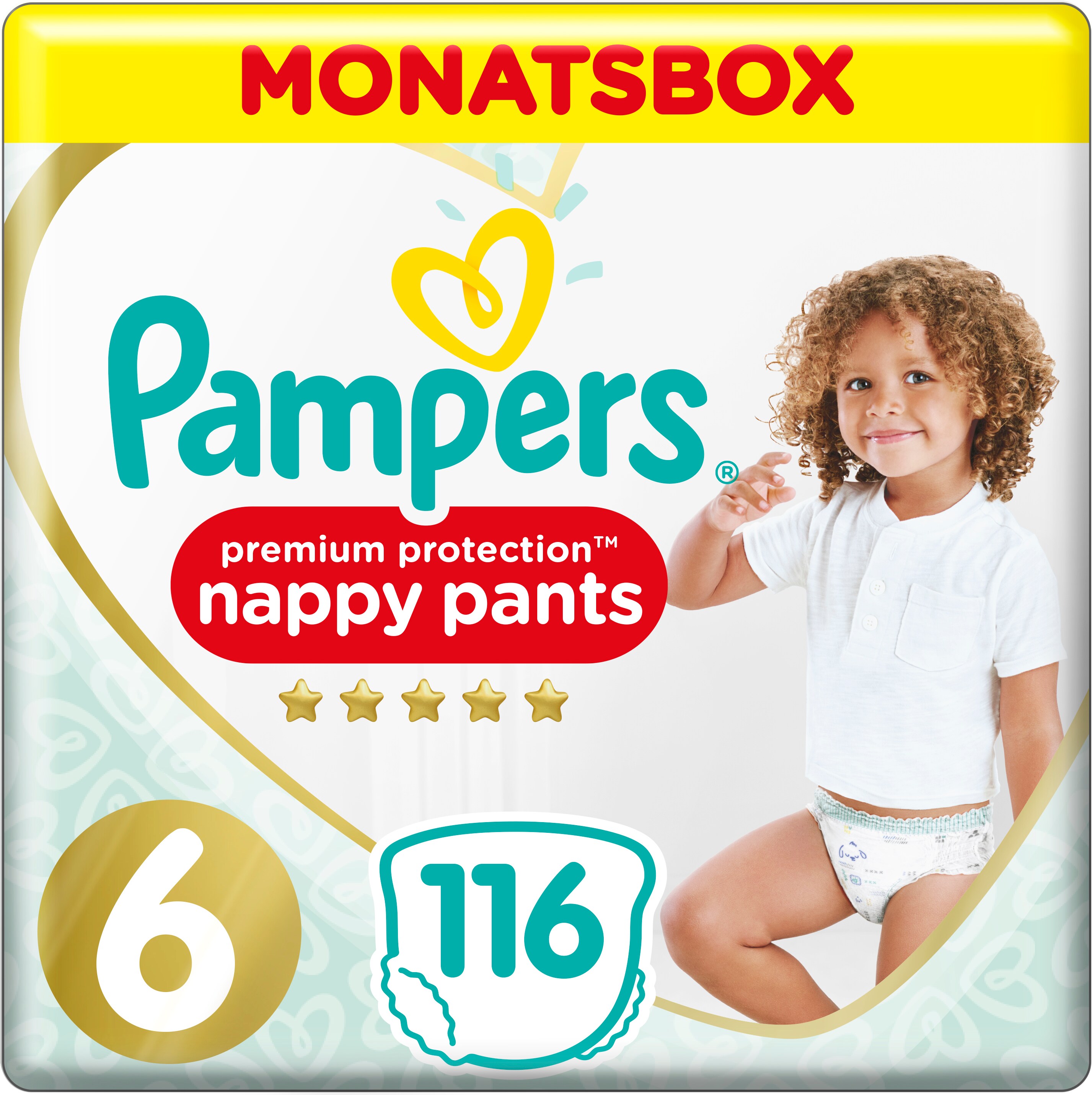 pampers premium protection size 4 plus