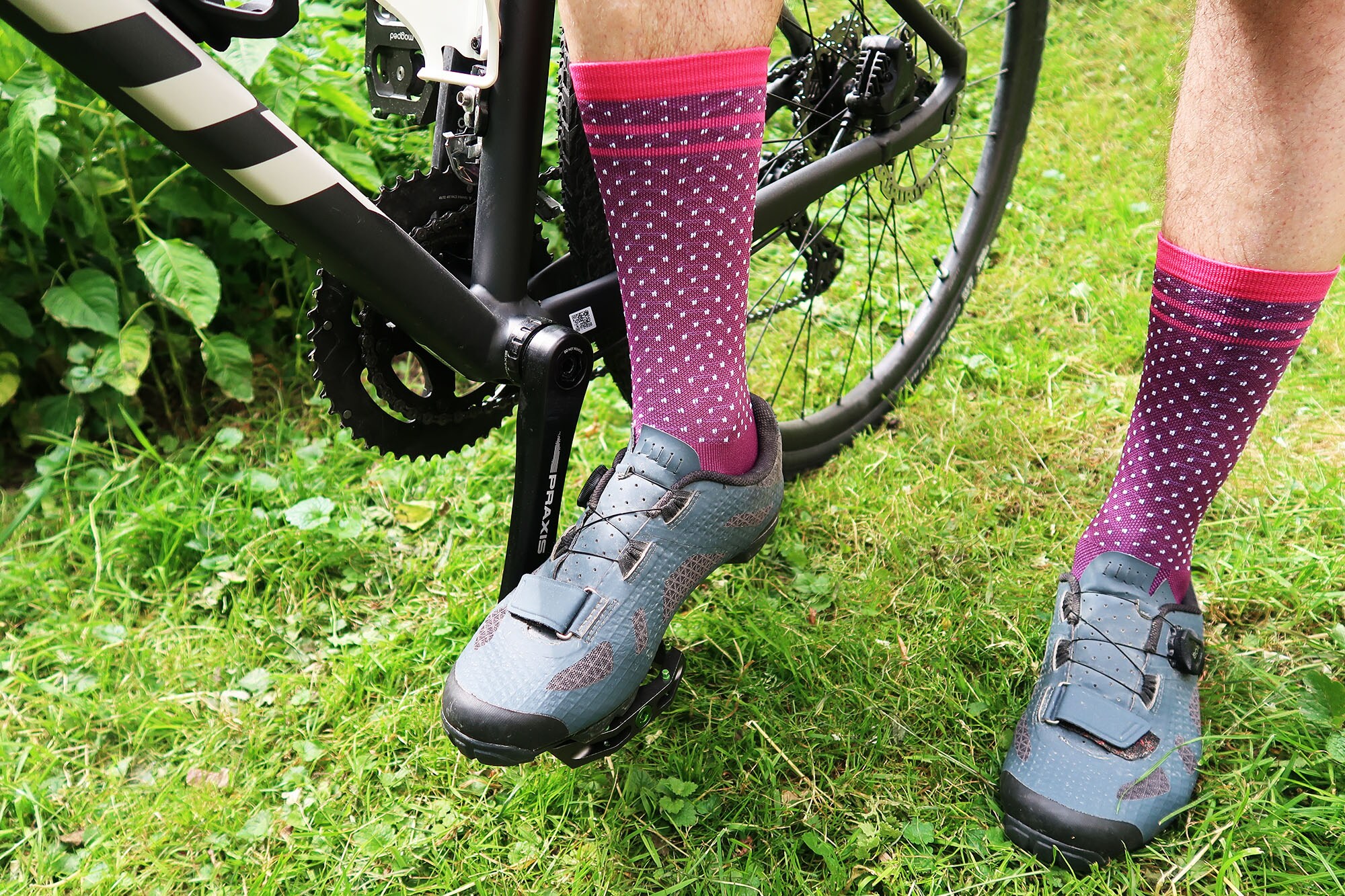 Calzini Ciclismo Cotone Brooklyn Retro Vintage, Taglia Unica 41-45, Multicolore