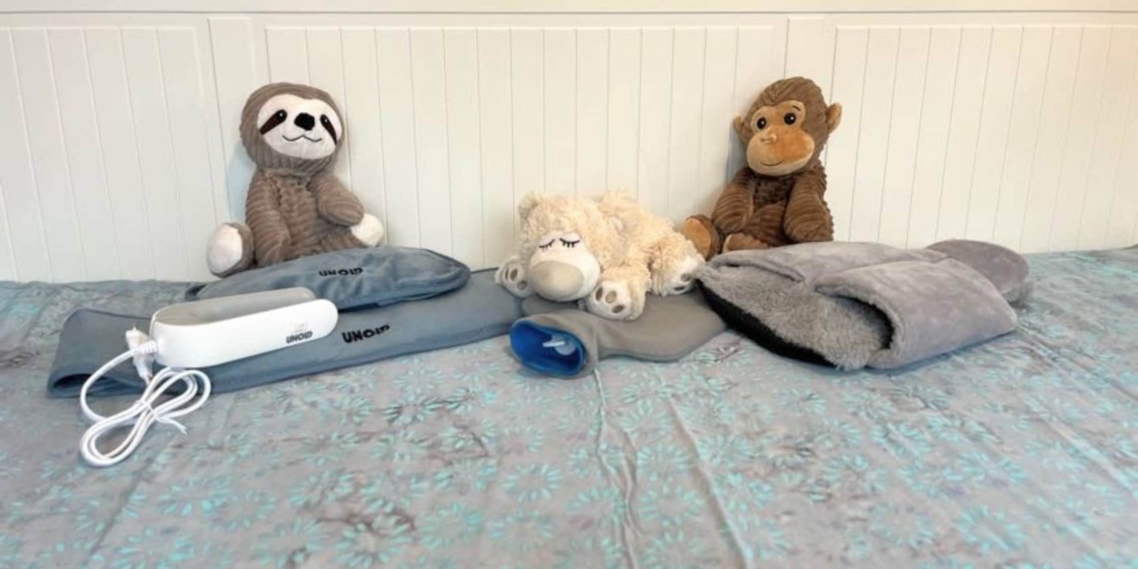 Regolazione Temperatura Piedi Scaldapiedi Unicorno Mad Monkey - Pantofole Riscaldate Con 3 Temperature | Spegnimento Automatico Scaldapiedi Scrivania Telecomando