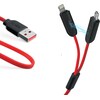 SBS 2in1 USB Kabel (1 m, USB 2.0)
