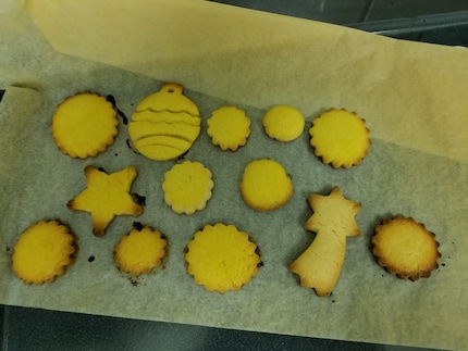Mailänderli après la cuisson