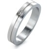 Rhomberg Finger Ring (62, Stainless steel)