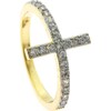 Rhomberg Finger ring, cross (54, Silver)