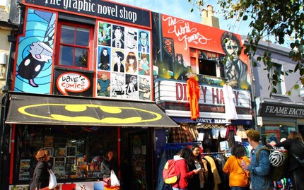 Die North Laine in Brighton