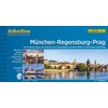 Bikeline Bike Tour Book Munich-Regensburg-Prague 50000 (German)