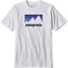 Patagonia Hommes Shop Sticker Responsabili T-Shirt Autocollant Responsabili (L)
