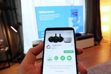 Installare Google Home sullo smartphone.