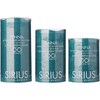 Sirius LED-Kerzen Tenna 7.5x10cm petrol