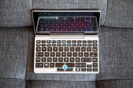 Tight space on the QWERTY keyboard.