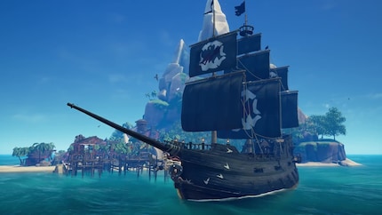 Le galion est le plus grand des deux navires disponibles.