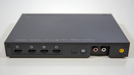 The base station offers plenty of connection options.