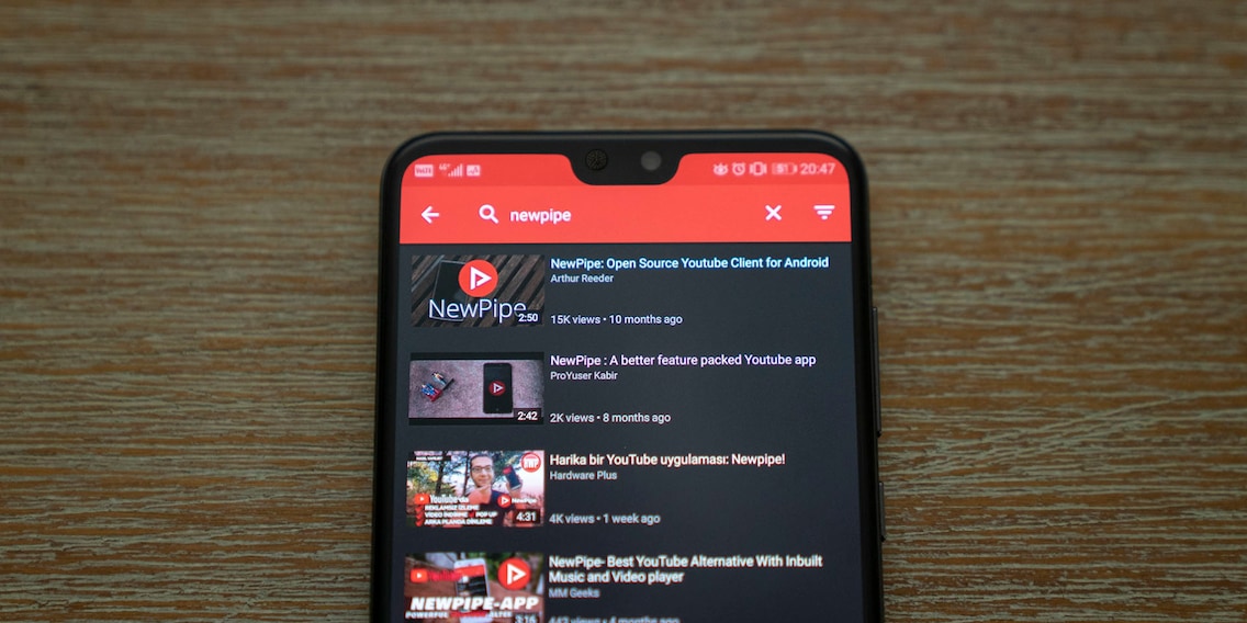 NewPipe: like YouTube for Android, but better