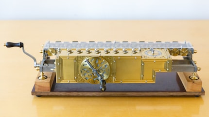 Machine à calculer de Leibniz
