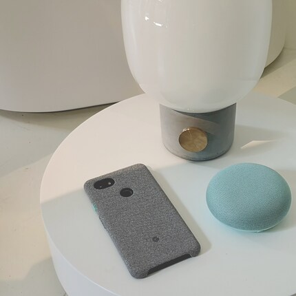 With an elegant textile covering, speakers and other connected objects become objects of art.
