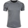 Asics Camicia da corsa a strisce da uomo (XL)