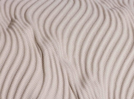 Différentes surfaces apportent surtout du changement du côté des tissus. Image: Arit