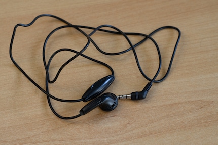 The headphone (singular)