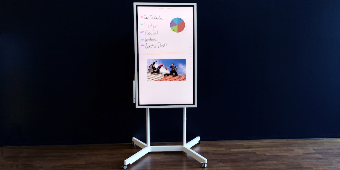 Samsung Flip gets a thumbs up from the flip chart averse
