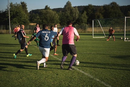 Zum Saisonausklang gibt's ein lockeres Trainingsspiel.