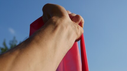I'm a fan of Thera-Band, it's all I need to do my sport on holiday.