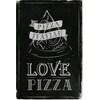artboxONE Love pizza chalk (20 x 30 cm)