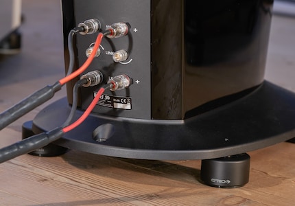 Ein Beispiel für Bi-Wiring