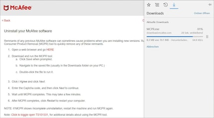 McAfee mi sta vessando senza sosta. I loro server sono probabilmente degli anni '90.