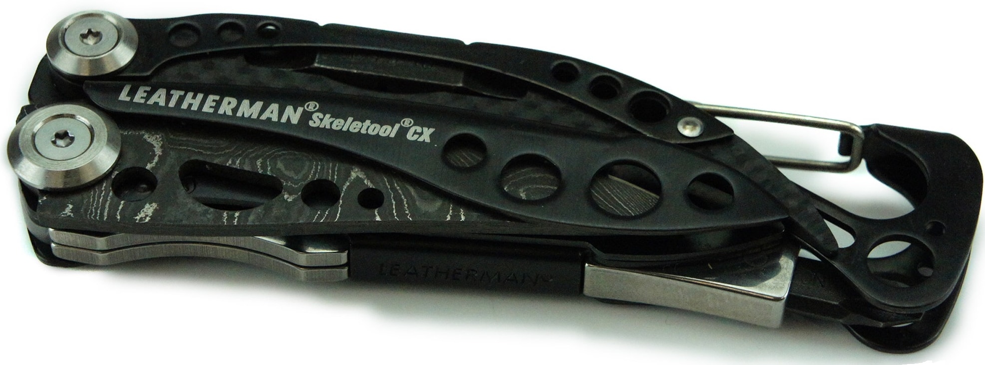 Skeletool shop damascus blade