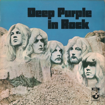 Deep Purple : In Rock. Un classique du hard rock de 1970, un marteau. Superbe dynamique dès les premiers pressages de LP. Il existe une bonne remasterisation à haut débit. Les nouvelles éditions LP ne valent rien.