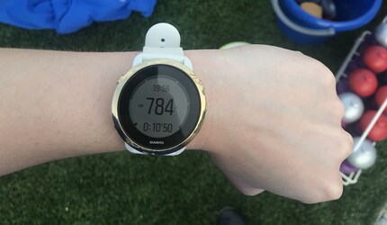 I covered 748 metres in 10 minutes and 50 seconds. Doesn't sound like a mature performance, but the watch was measuring warm-up exercises here.
