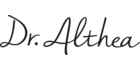 Logo of the Dr. Althea brand