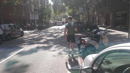 Moment mal... waren wir nicht mit dem Velo da?