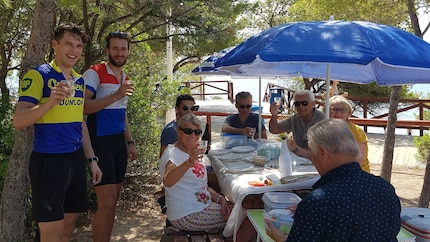 Un giro di Cava con Lilly e la sua famiglia.