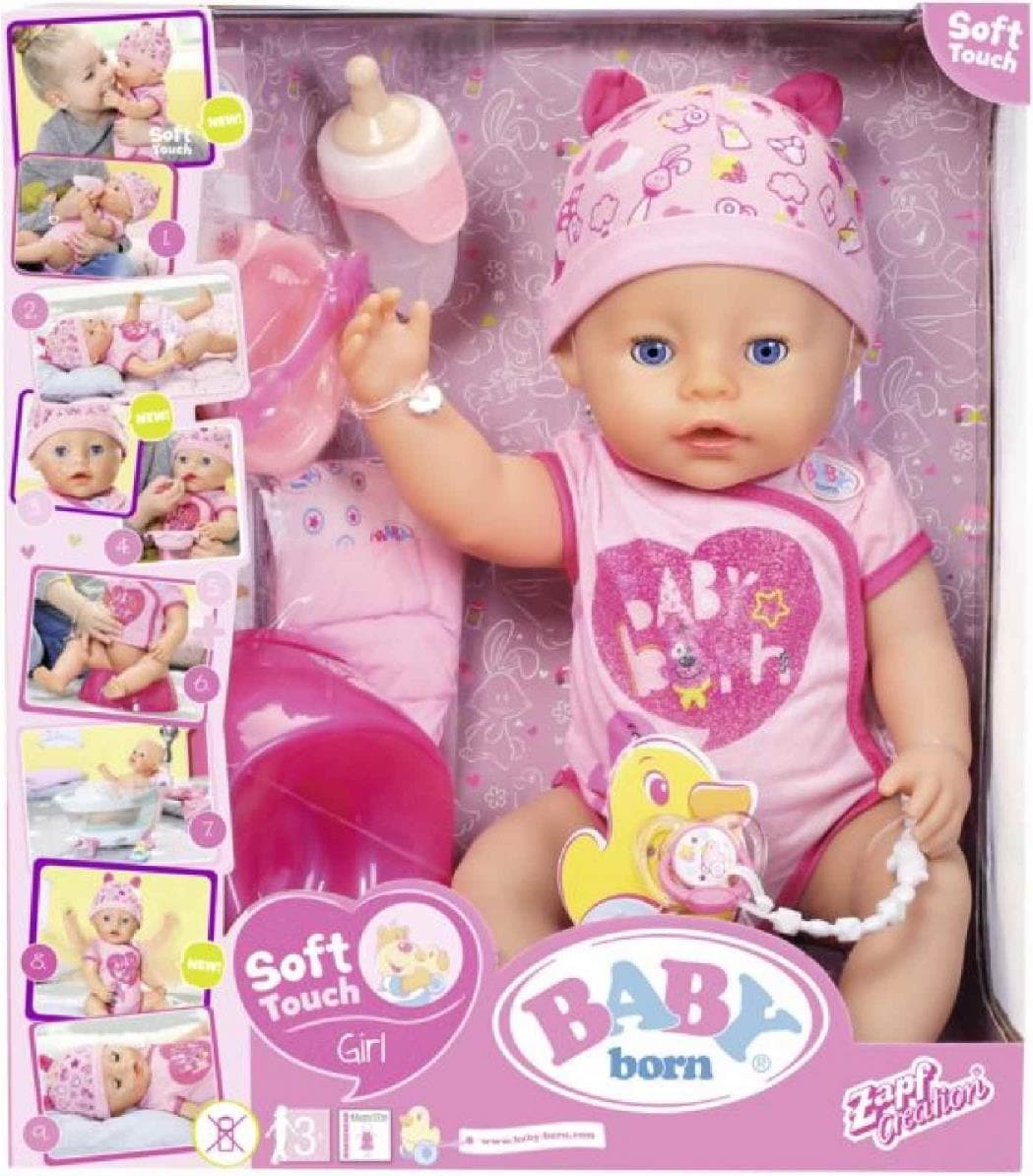 Baby born touch hotsell soft
