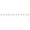 Jabadabado Guirlande de fanions en tissu arlequin (15 x 6 x 20 cm)