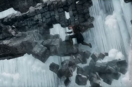 Legolas cammina nell'aria