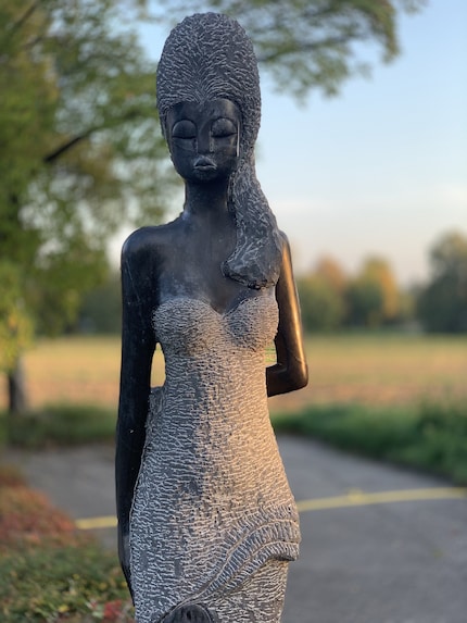 iPhone Xs avec effet de flou maximal