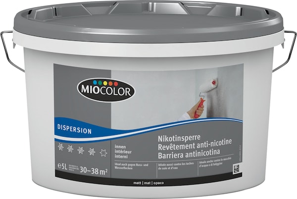 Miocolor Dispersion Nikotinsperre (Weiss, 5 l) - kaufen bei Galaxus