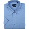 Rs Pro Mens Short Sleeve Shirt Blue14.5