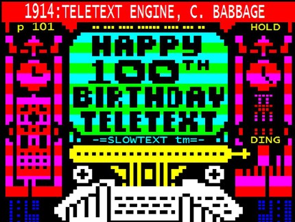Soo alt ist der Teletext nun auch wieder nicht