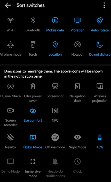 Il manque un raccourci pour la charge sans fil entre téléphones
