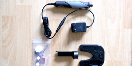 Der Inhalt der Packung ist ziemlich übersichtlich.