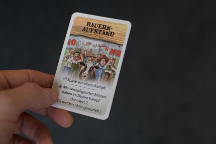 The peasant uprising, the arse card par excellence in this game