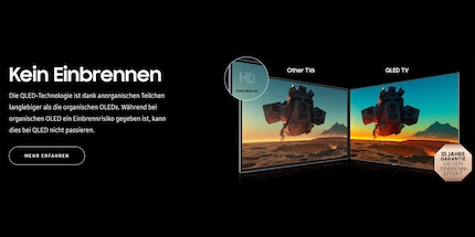 Samsung redet wann immer es geht OLED-Fernseher schlecht