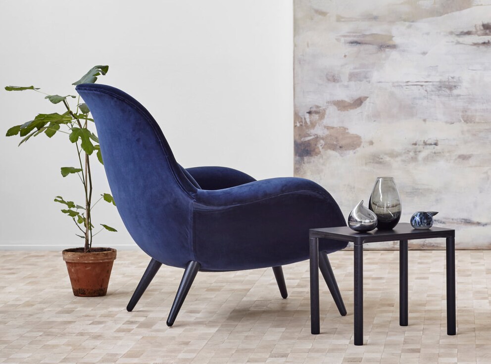 «Swoon» avec revêtement «Harald», développé par Raf Simons, styliste belge et designer industriel. Photo: Fredericia Furniture