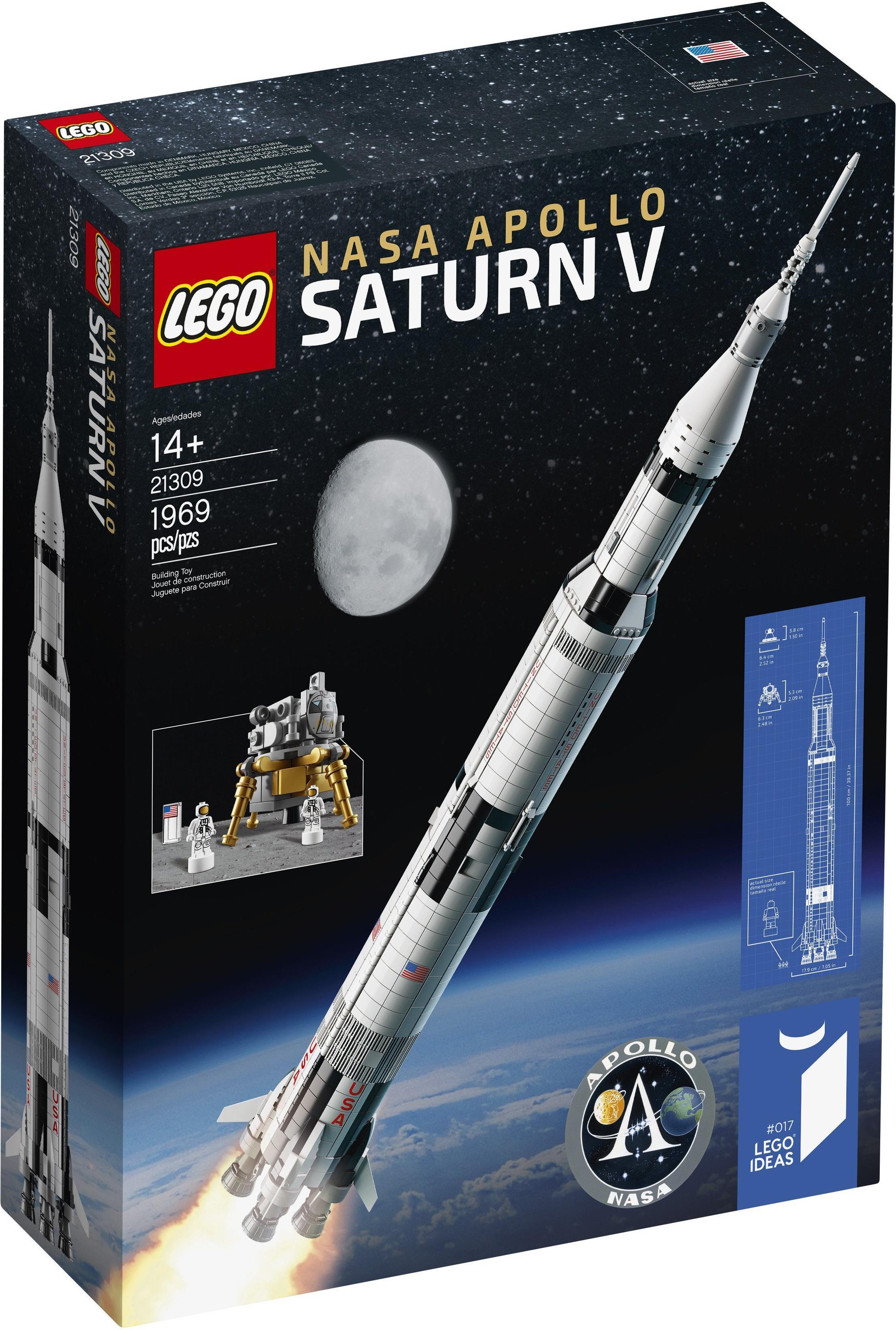 Lego apollo top saturn v rocket