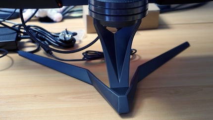 Other than its stand, there's nothing to indicate that this is a gaming monitor.
