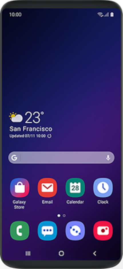 L'interface One UI de Samsung est déjà très élégante